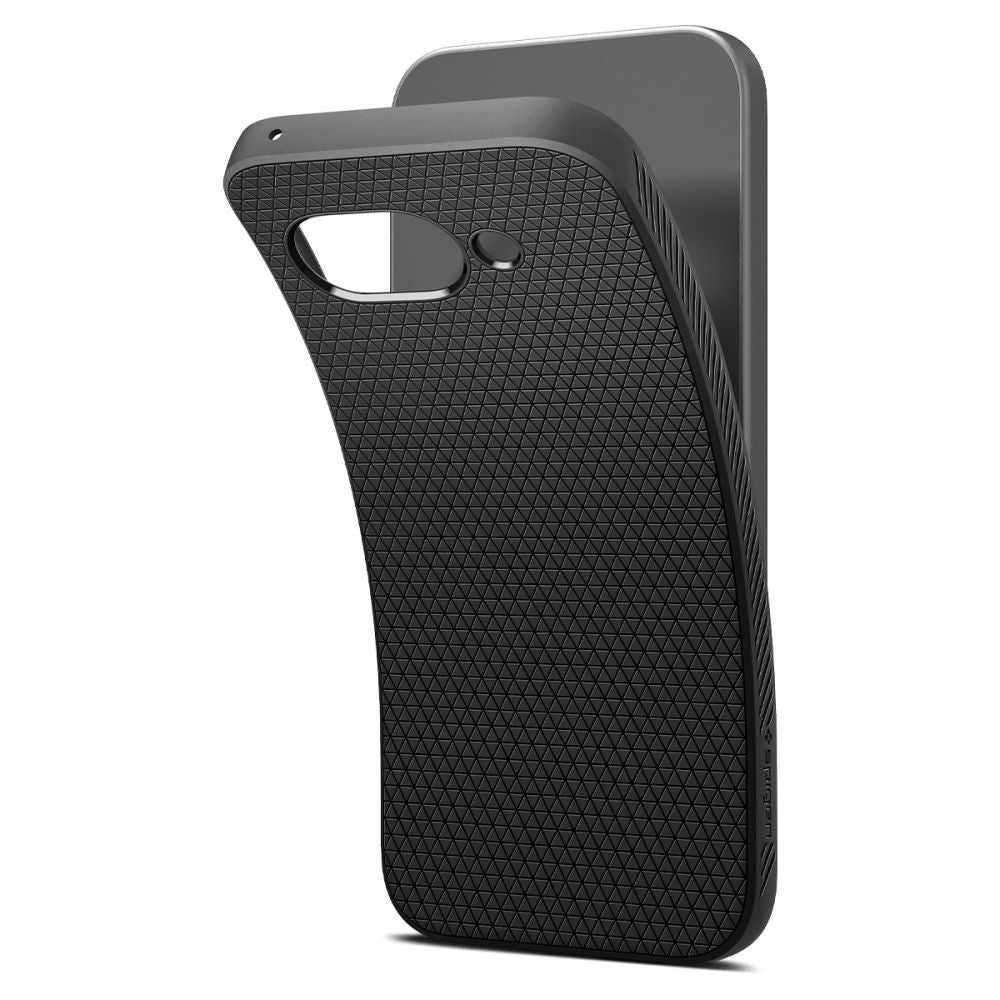Capa para Google Pixel 9a, Spigen, Liquid Air, Preta Fosca ACS09039