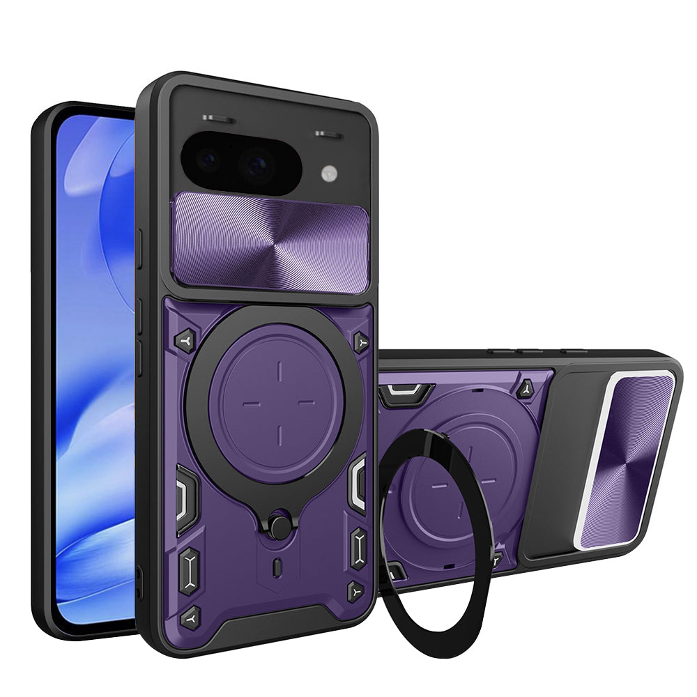 Capa para Google Pixel 9a, Techsuit, CamGuard Pro, Roxo
