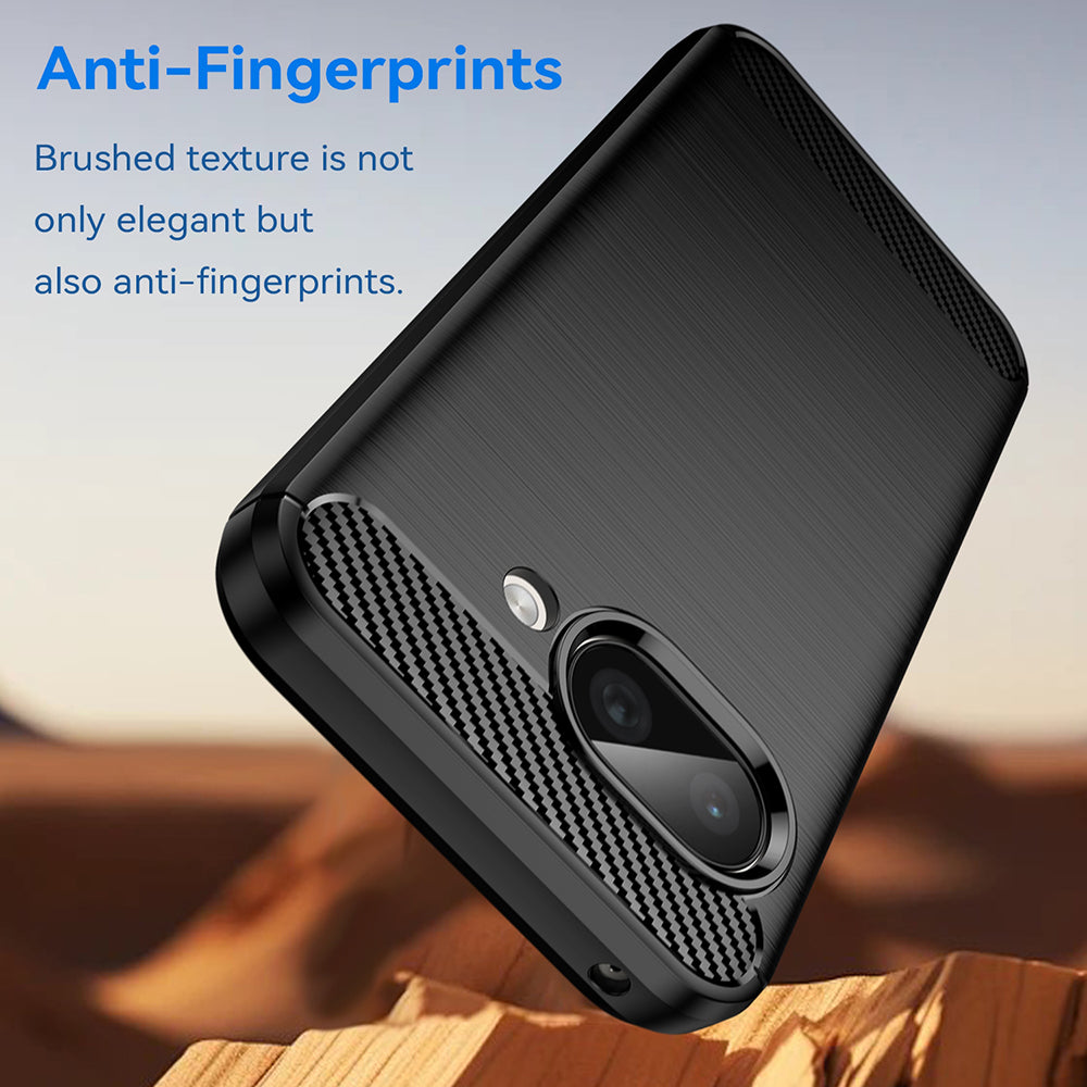 Capa para Google Pixel 9a, Techsuit, Carbono, Azul