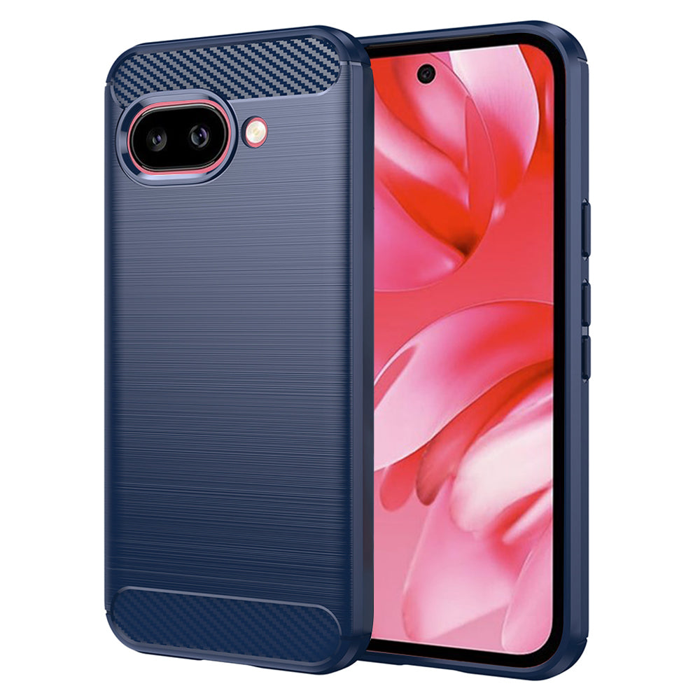 Capa para Google Pixel 9a, Techsuit, Carbono, Azul