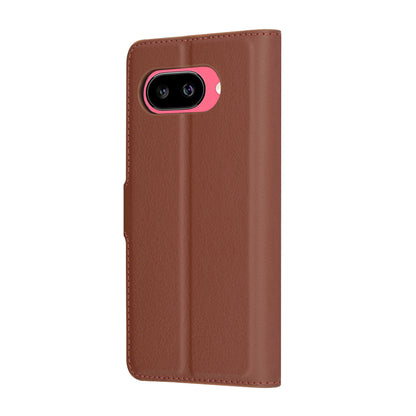 Capa para Google Pixel 9a, Techsuit, Leather Folio, Castanha