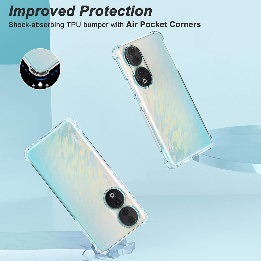 Capa para Google Pixel 9a, Techsuit, Shockproof Clear, Transparente