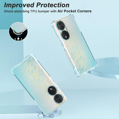 Capa para Google Pixel 9a, Techsuit, Shockproof Clear, Transparente