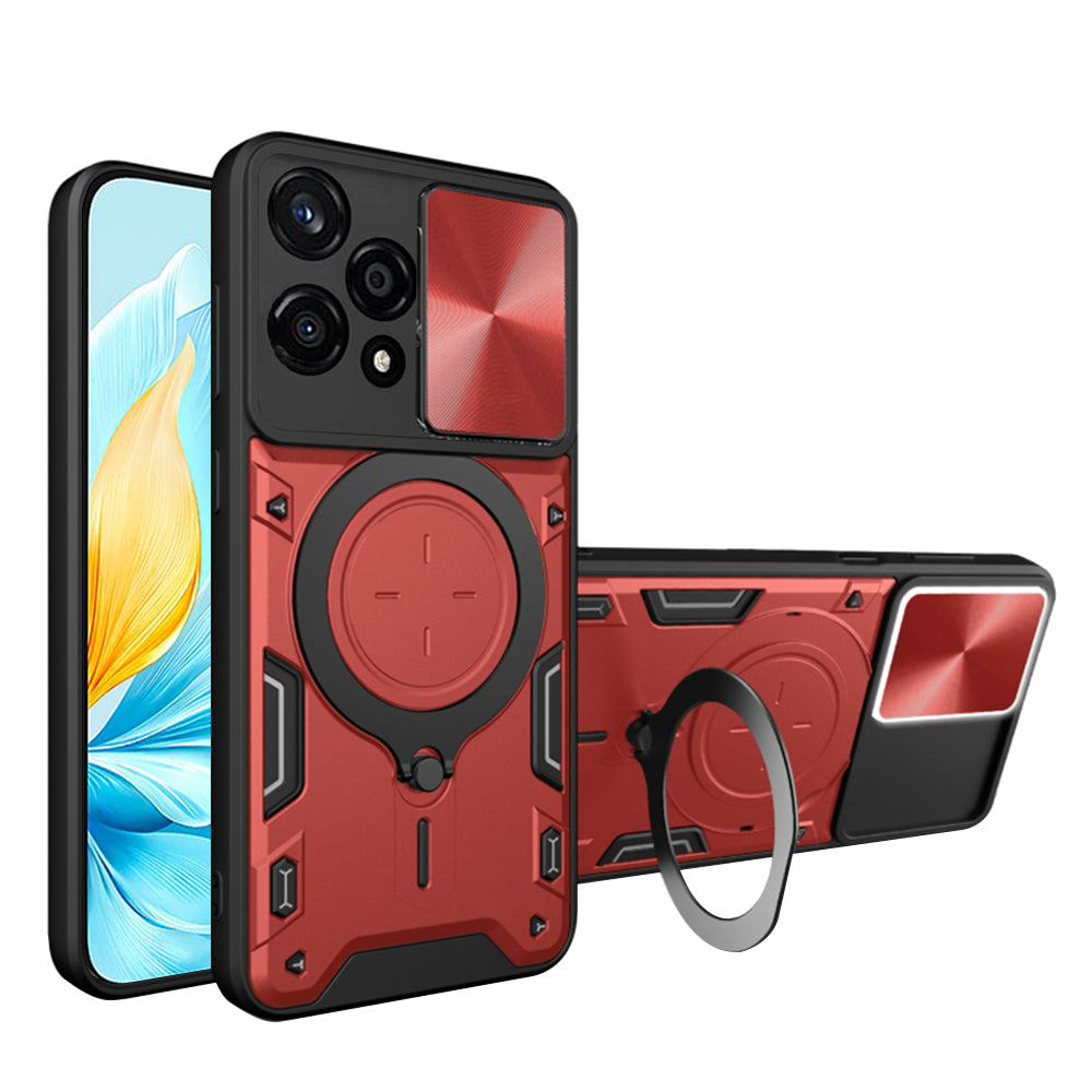 Capa para Honor 200 Lite, Techsuit, CamGuard Pro, Vermelha