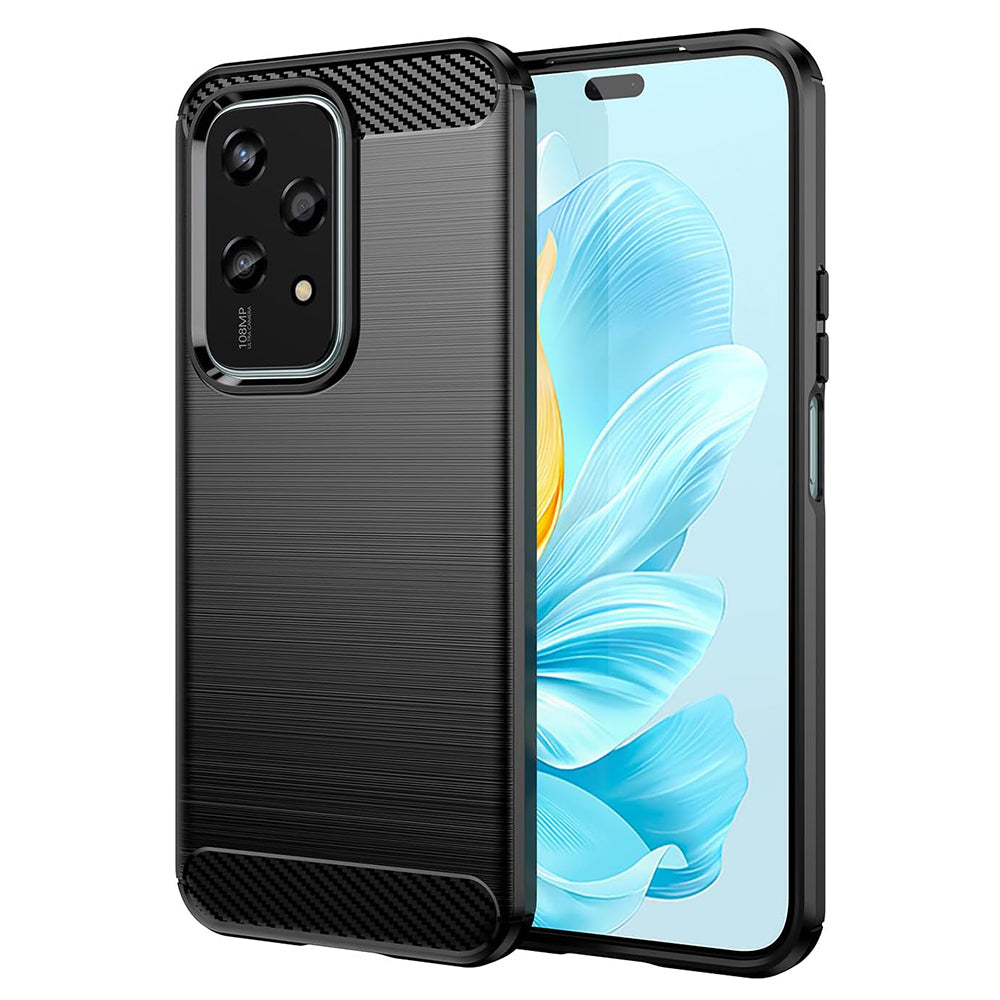 Capa para Honor 200 Lite, Techsuit, Carbono, Preta