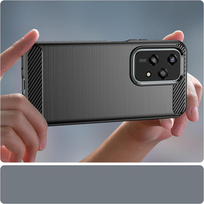 Capa para Honor 200 Lite, Techsuit, Carbono, Preta