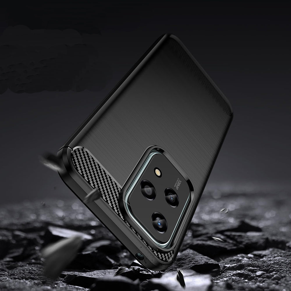 Capa para Honor 200 Lite, Techsuit, Carbono, Preta