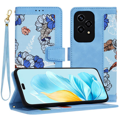 Capa para Honor 200 Lite, Techsuit, FlipCraft, Azul
