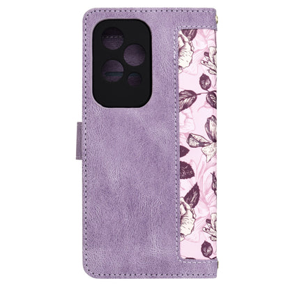 Capa para Honor 200 Lite, Techsuit, FlipCraft, Roxo