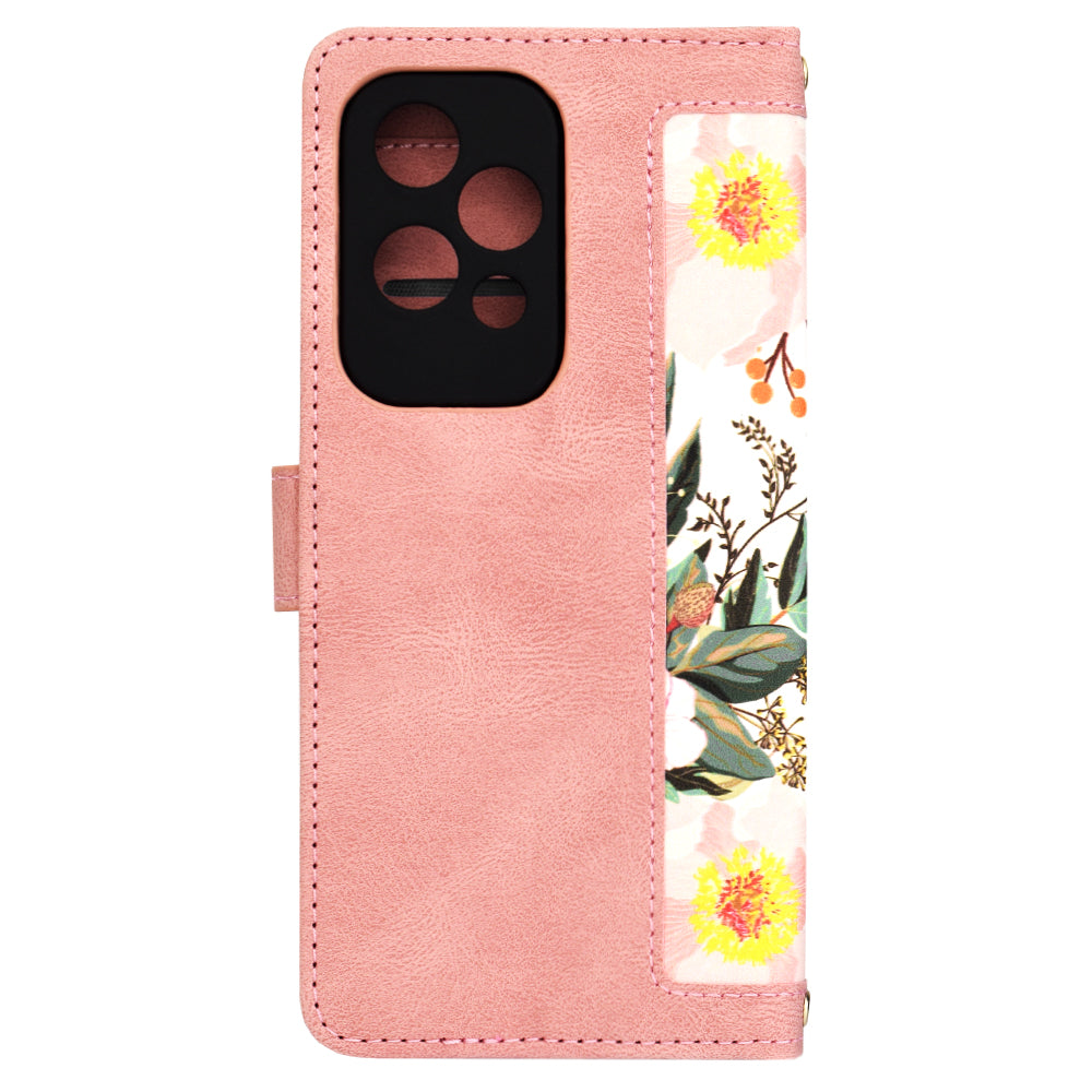 Capa para Honor 200 Lite, Techsuit, FlipCraft, Rosa