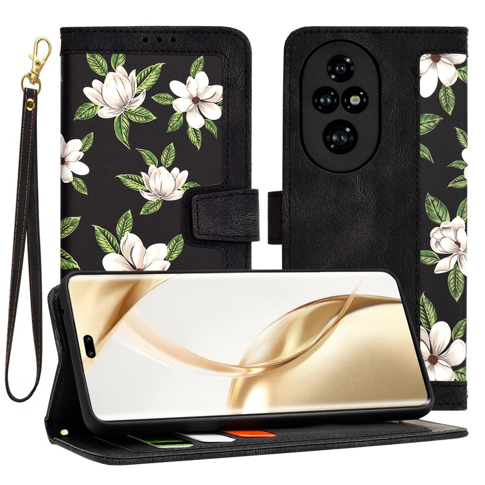 Capa para Honor 200 Pro, Techsuit, FlipCraft, Preta