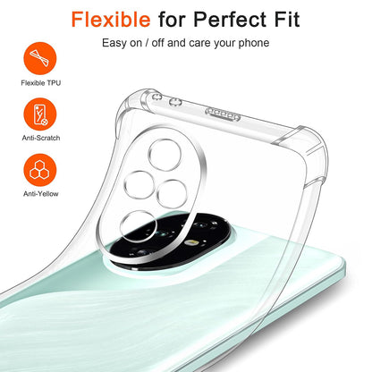 Capa para Honor 200 Pro, Techsuit, Shockproof Clear, Transparente