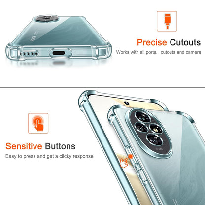 Capa para Honor 200, Techsuit, Shockproof Clear, Transparente