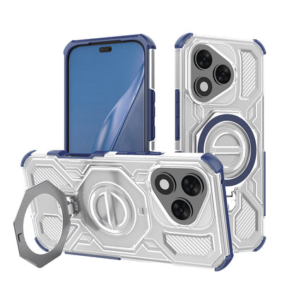 Capa para Honor 400 Lite, Techsuit, Carbon Shield Pro, Azul