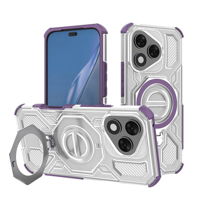 Capa para Honor 400 Lite, Techsuit, Carbon Shield Pro, Roxo