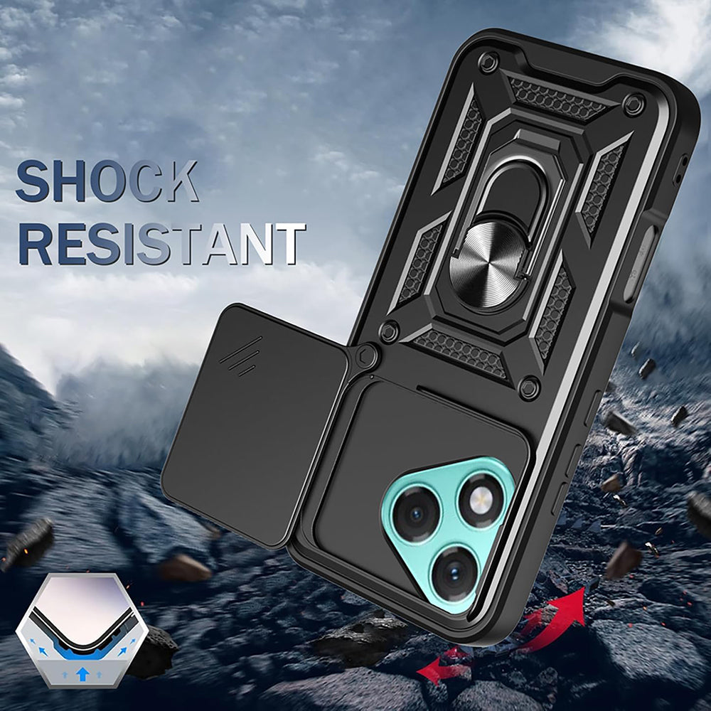 Capa para Honor 400 Lite, Techsuit, CamShield, Rosa