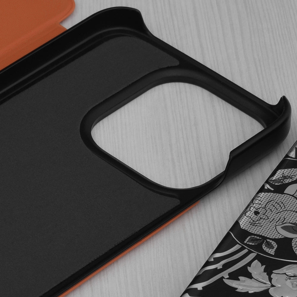 Capa para Honor 400 Lite, Techsuit, eFold, Laranja