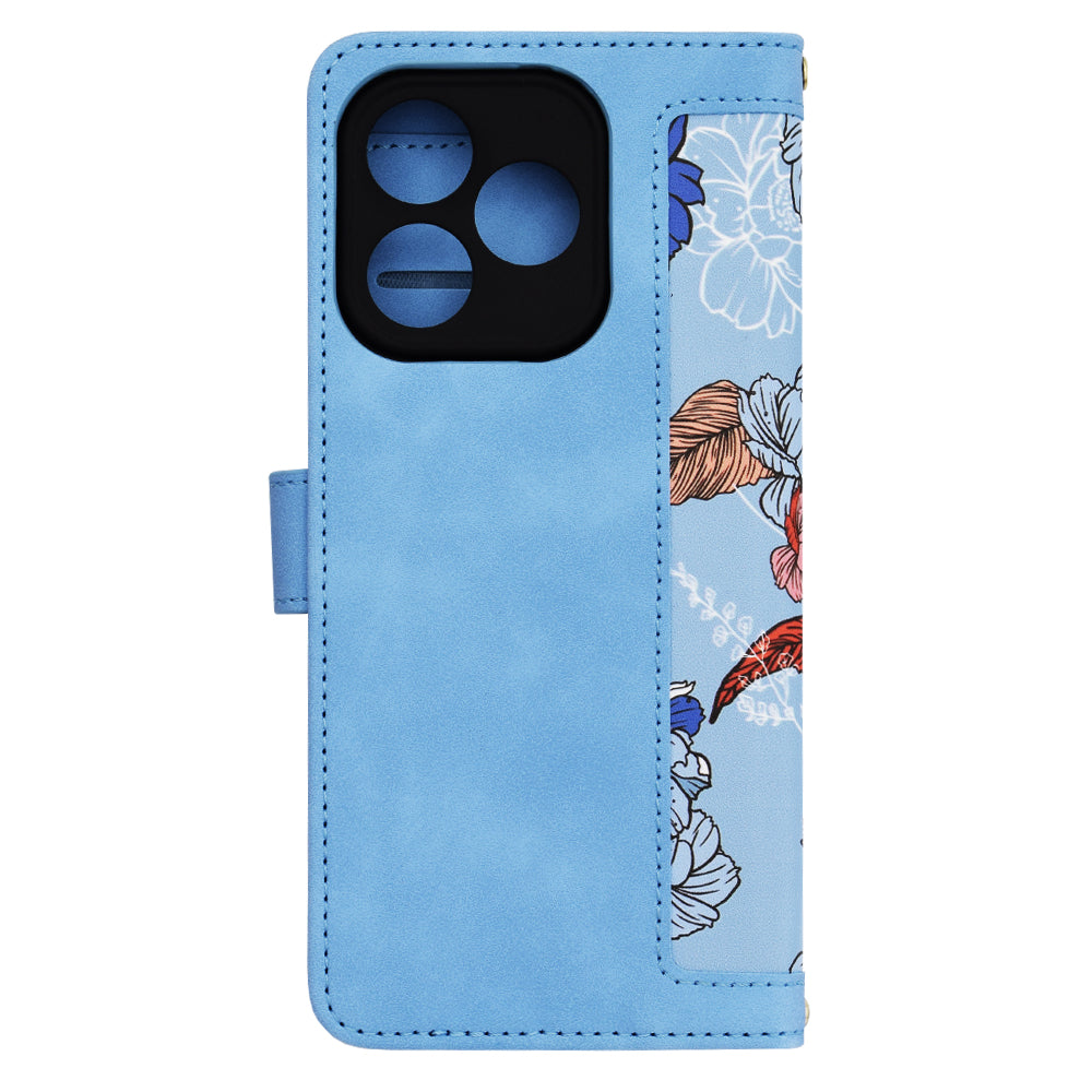 Capa para Honor 400 Lite, Techsuit, FlipCraft, Azul