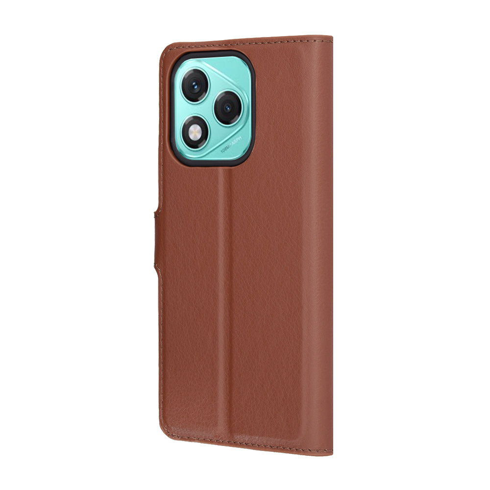 Capa para Honor 400 Lite, Techsuit, Leather Folio, Castanha