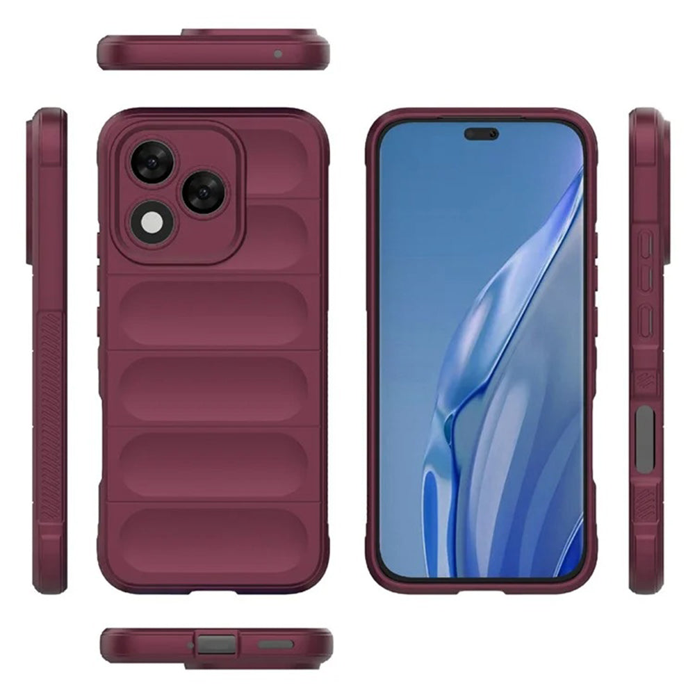 Capa para Honor 400 Lite, Techsuit, Magic Shield, Vinho