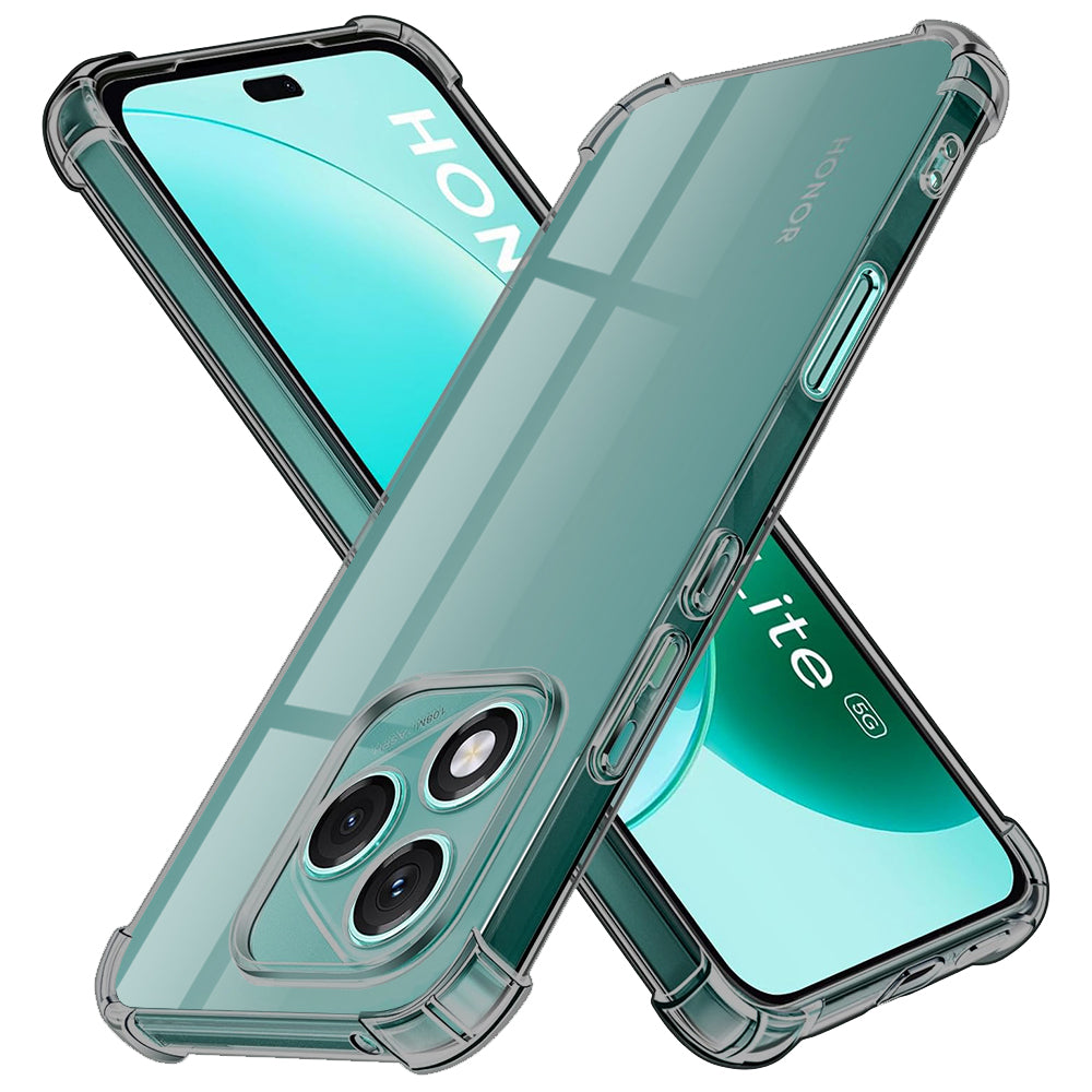 Capa para Honor 400 Lite, Techsuit, Shockproof Clear, Fumada