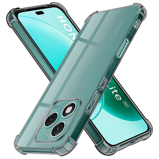 Capa para Honor 400 Lite, Techsuit, Shockproof Clear, Fumada
