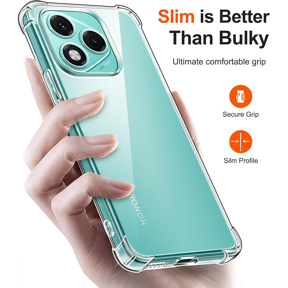 Capa para Honor 400 Lite, Techsuit, Shockproof Clear, Transparente