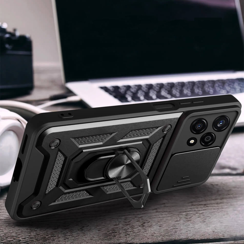 Capa para Honor 400 Pro, Techsuit, CamShield, Azul
