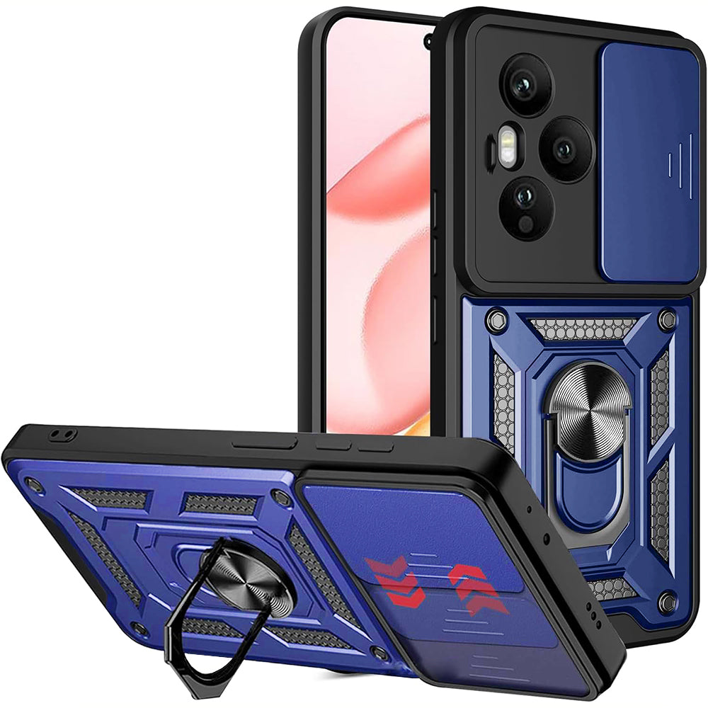 Capa para Honor 400 Pro, Techsuit, CamShield, Azul