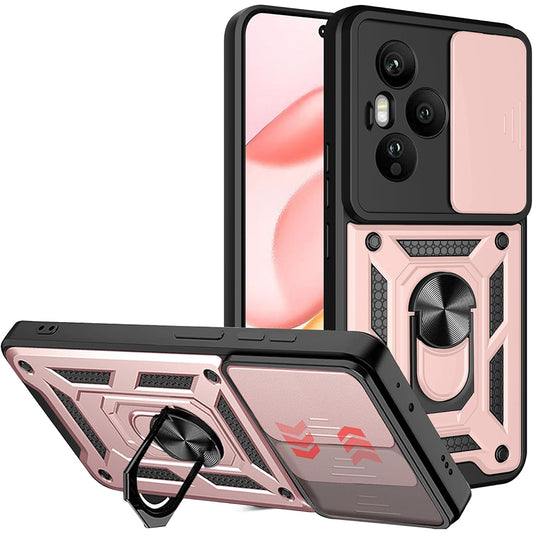Capa para Honor 400 Pro, Techsuit, CamShield, Rosa