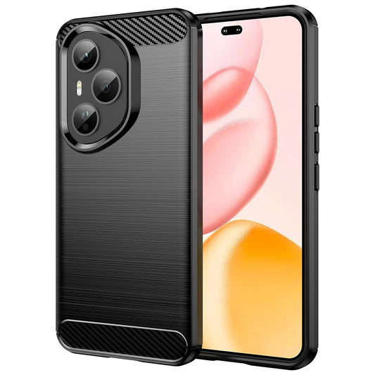 Capa para Honor 400 Pro, Techsuit, Carbono, Preta