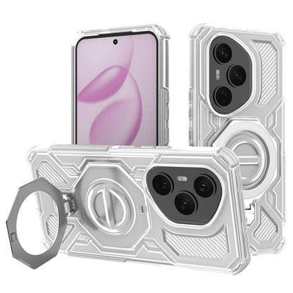 Capa para Honor 400 Pro, Techsuit, Carbon Shield Pro, Branco