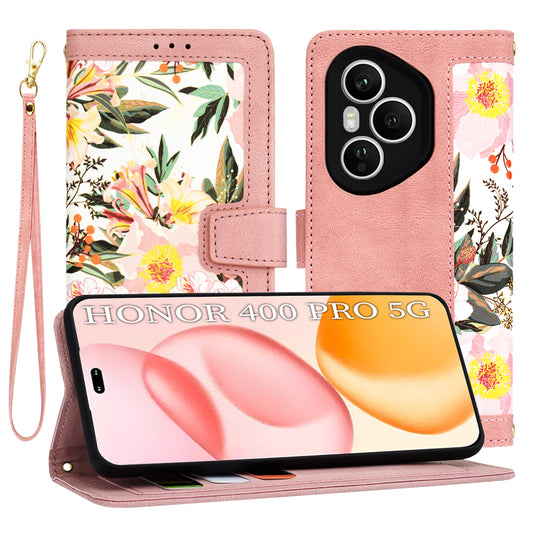 Capa para Honor 400 Pro, Techsuit, FlipCraft, Rosa