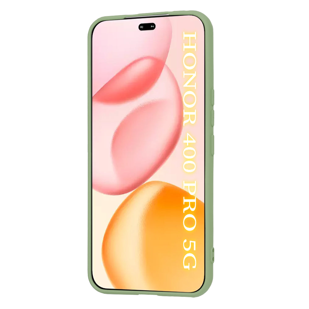 Case for Honor 400 Pro, Techsuit, SoftFlex, Light Green