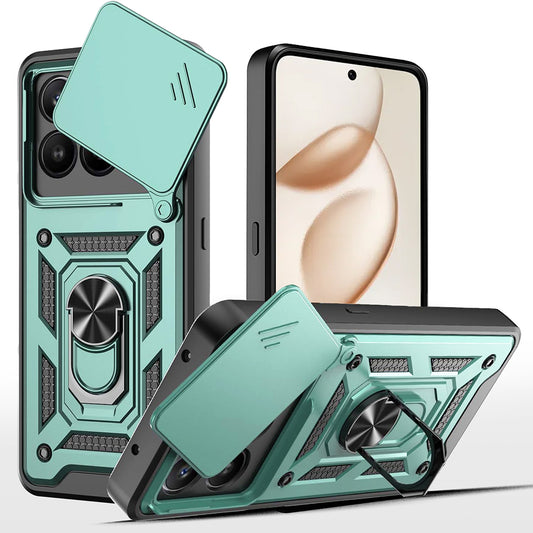 Capa para Honor 400 Smart 4G / X7d 4G / 400 Smart 5G, Techsuit, CamShield, Verde