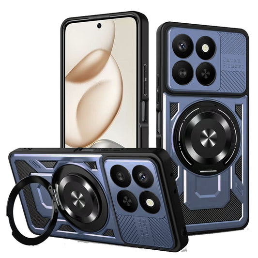 Capa para Honor 400 Smart 4G / X7d 4G / 400 Smart 5G, Techsuit, RuggedCam, Azul