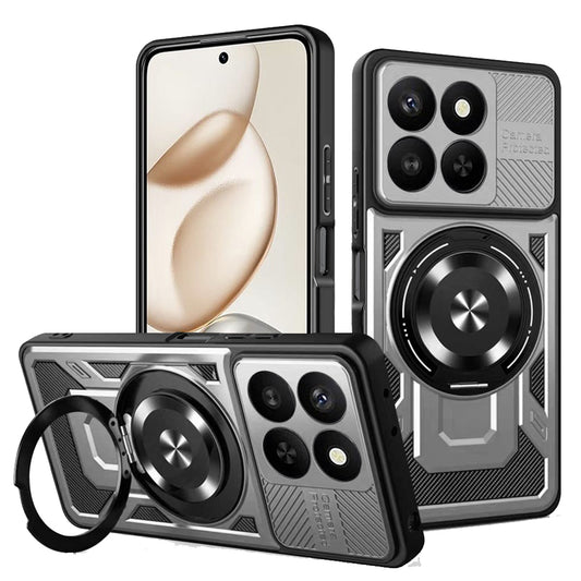 Capa para Honor 400 Smart 4G / X7d 4G / 400 Smart 5G, Techsuit, RuggedCam, Cinza