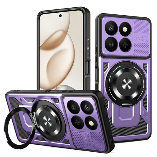 Capa para Honor 400 Smart 4G / X7d 4G / 400 Smart 5G, Techsuit, RuggedCam, Roxo