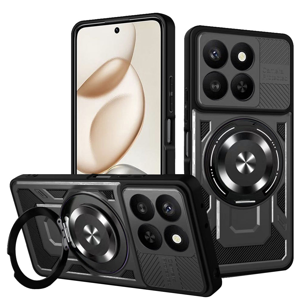 Capa para Honor 400 Smart 4G / X7d 4G / 400 Smart 5G, Techsuit, RuggedCam, Preta