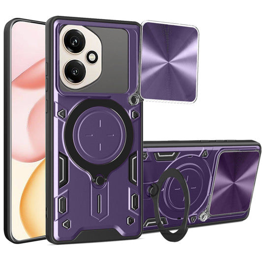 Capa para Honor 400, Techsuit, CamGuard Pro, Roxo