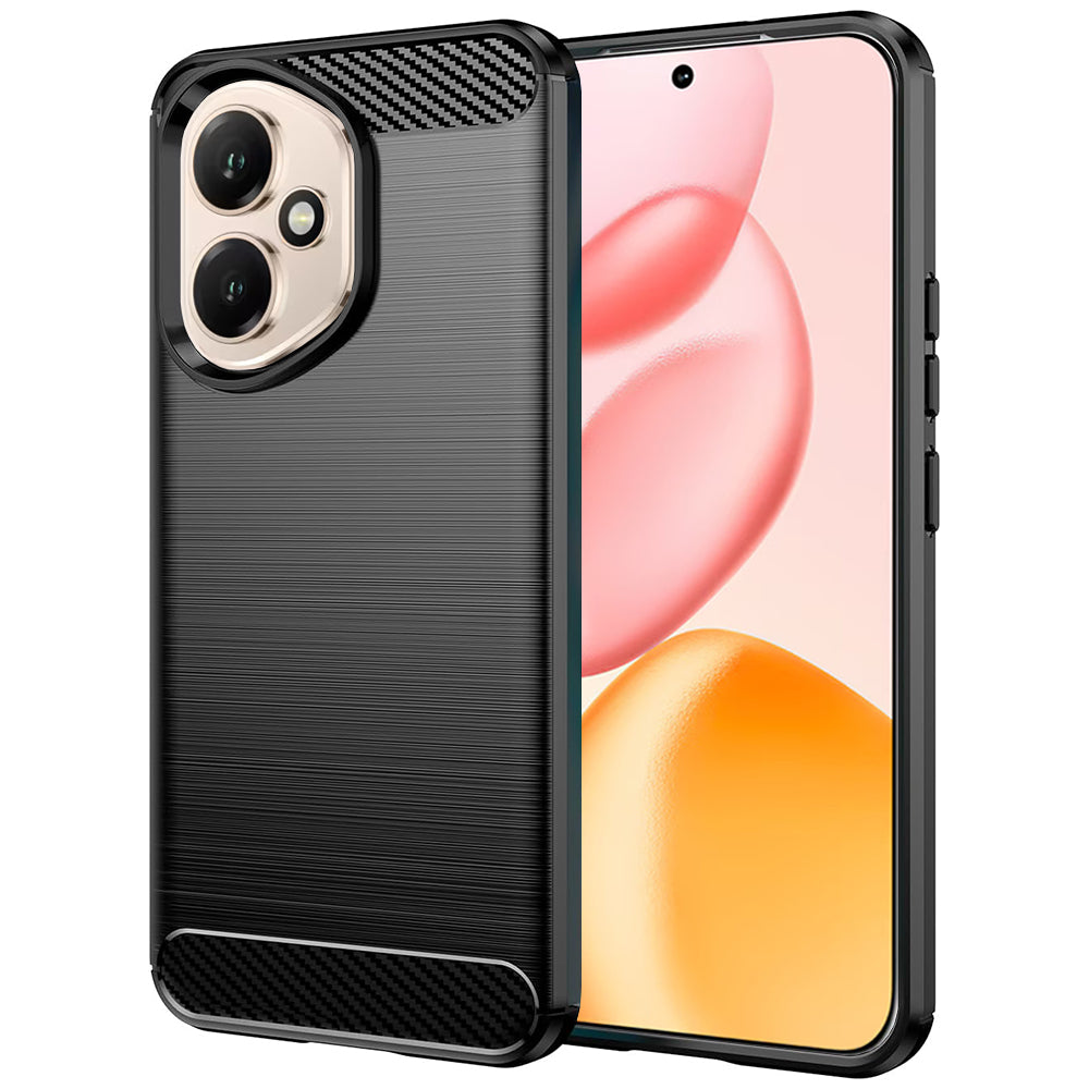 Capa para Honor 400, Techsuit, Carbono, Preta
