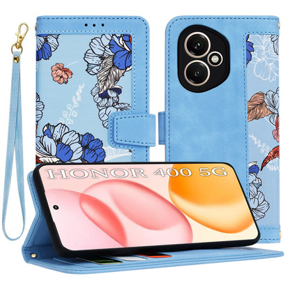 Capa para Honor 400, Techsuit, FlipCraft, Azul