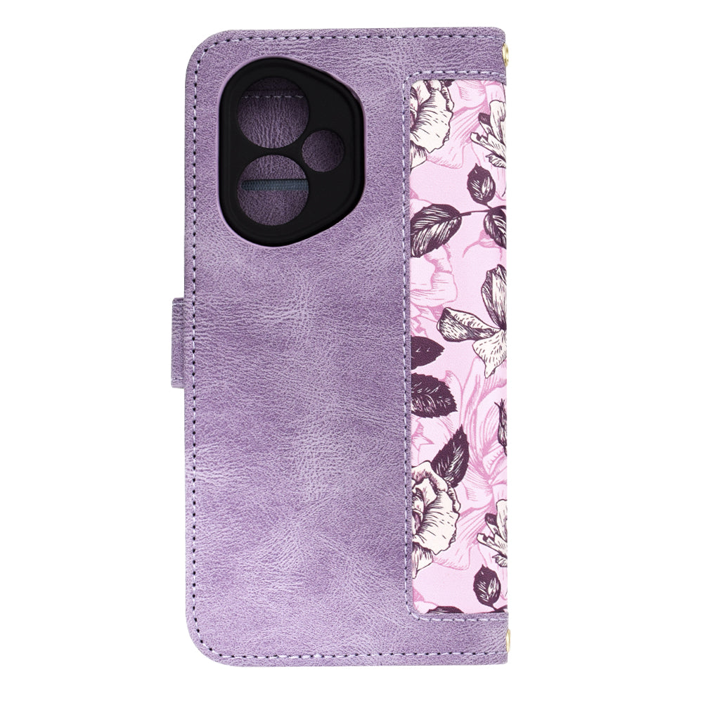 Capa para Honor 400, Techsuit, FlipCraft, Roxo