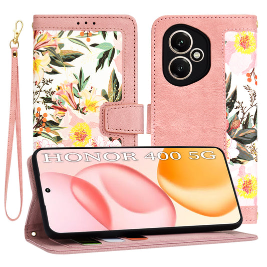 Capa para Honor 400, Techsuit, FlipCraft, Rosa