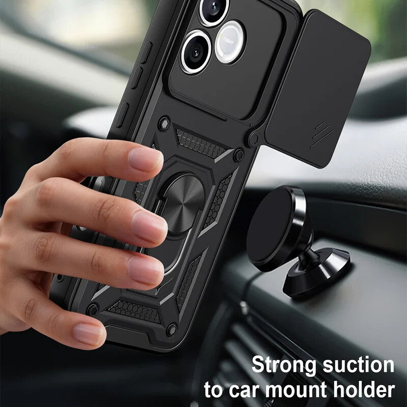 Capa para Honor 600 Lite, OEM, CamShield, Preta