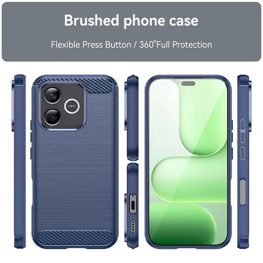 Capa para Honor 600 Lite, Techsuit, Carbono, Azul