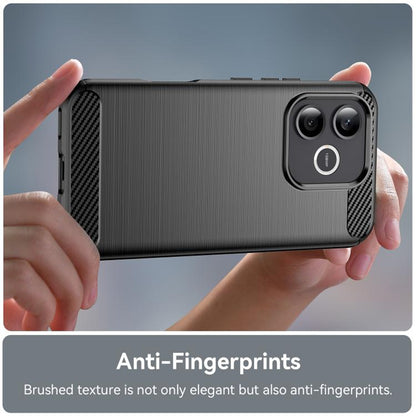 Case for Honor 600 Lite, Techsuit, Carbon, Black