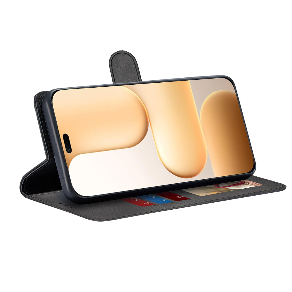 Case for Honor 600 Lite, Techsuit, Diary Book, Black