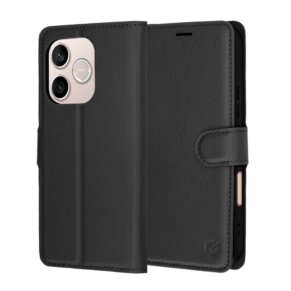 Capa para Honor 600 Lite, Techsuit, Leather Folio, Preta