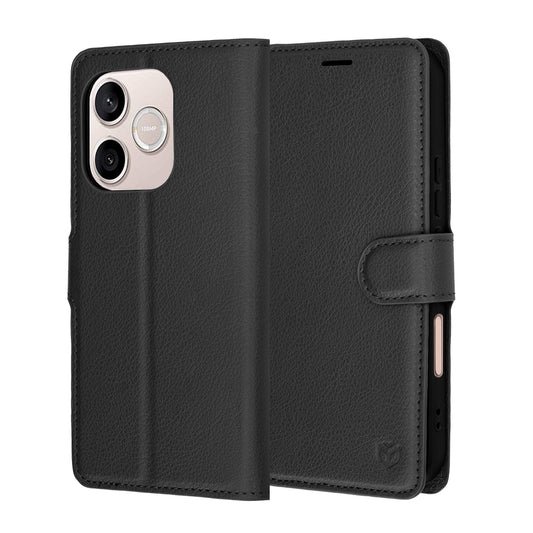 Capa para Honor 600 Lite, Techsuit, Leather Folio, Preta